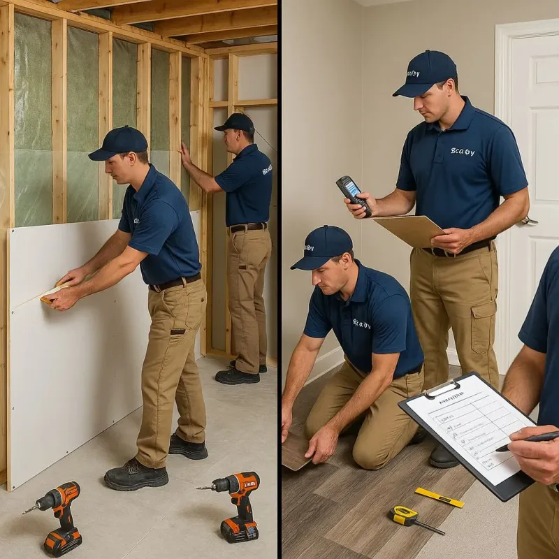 Repairs and Reconstruction process in York, PA