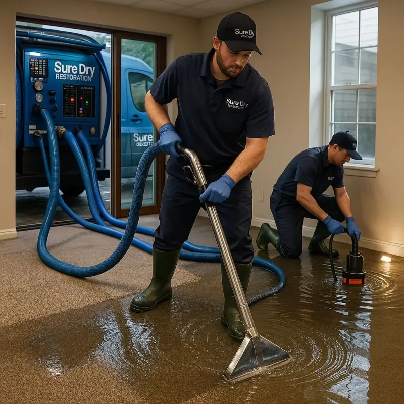 Water Extraction and Removal process in York, PA